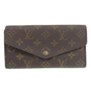 Pre-owned Canvas wallets Louis Vuitton Vintage , Brown , Dames