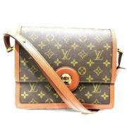 Pre-owned Canvas shoulder-bags Louis Vuitton Vintage , Brown , Dames