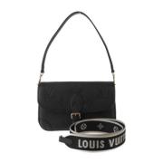 Pre-owned Fabric louis-vuitton-bags Louis Vuitton Vintage , Black , Da...