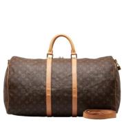 Pre-owned Canvas louis-vuitton-bags Louis Vuitton Vintage , Brown , Da...