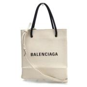 Pre-owned Fabric balenciaga-bags Balenciaga Vintage , Beige , Dames