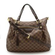 Pre-owned Canvas louis-vuitton-bags Louis Vuitton Vintage , Brown , Da...