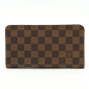 Pre-owned Canvas wallets Louis Vuitton Vintage , Brown , Dames