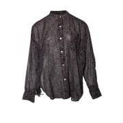 Pre-owned Cotton tops Isabel Marant Pre-owned , Black , Dames