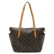 Pre-owned Canvas shoulder-bags Louis Vuitton Vintage , Brown , Dames