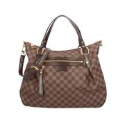 Pre-owned Canvas shoulder-bags Louis Vuitton Vintage , Brown , Dames