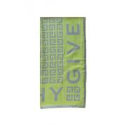 4G Motief Contrast Foulard Sjaal Givenchy , Green , Dames