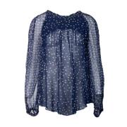 Pre-owned Fabric tops Isabel Marant Pre-owned , Blue , Dames