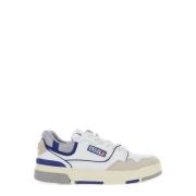 Witte Sneakers Lage Top Vetersluiting Autry , Multicolor , Heren