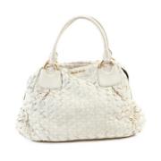 Pre-owned Fabric handbags Miu Miu Pre-owned , Beige , Dames