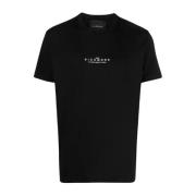 Heren Casual T-Shirt Lakoi John Richmond , Black , Heren