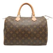 Pre-owned Fabric louis-vuitton-bags Louis Vuitton Vintage , Brown , Da...