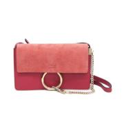 Pre-owned Fabric shoulder-bags Chloé Pre-owned , Pink , Dames