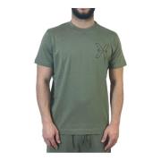 Heren Casual T-Shirt John Richmond , Green , Heren