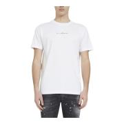 Heren Casual T-Shirt John Richmond , White , Heren