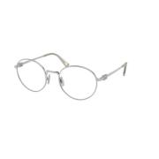 Zilveren Frame Zonnebril Miu Miu , Gray , Unisex