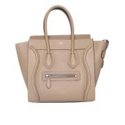 Pre-owned Leather handbags Celine Vintage , Brown , Dames