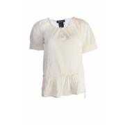 Pre-owned Cotton tops Isabel Marant Pre-owned , White , Dames