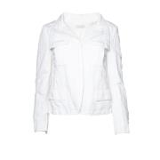 Pre-owned Cotton outerwear Dries van Noten Pre-owned , White , Dames