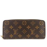 Pre-owned Canvas wallets Louis Vuitton Vintage , Brown , Dames