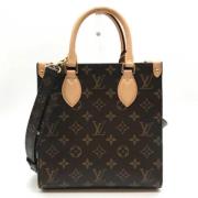 Pre-owned Canvas louis-vuitton-bags Louis Vuitton Vintage , Brown , Da...