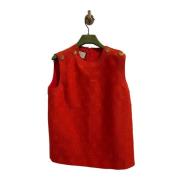 Pre-owned Wool tops Gucci Vintage , Red , Dames