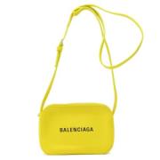Pre-owned Fabric balenciaga-bags Balenciaga Vintage , Yellow , Dames
