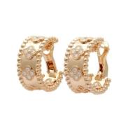 Pre-owned Rose Gold earrings Van Cleef & Arpels Pre-owned , Pink , Dam...