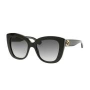 Stijlvolle zonnebril in kleur 001 Gucci , Black , Dames