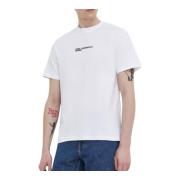 Mannen Regular Korte Mouw Tee Karl Lagerfeld , White , Heren