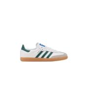 Witte Groene Samba OG Sneakers Vrouwen Adidas Originals , White , Dame...