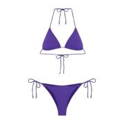 Bikini Triangolo E Slip Brasiliano Regolabile Visionary Dose F**k , Pu...