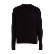 Comfortabele Sweater voor Mannen Calvin Klein , Black , Heren