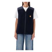 Donkerblauwe Blouson Buitenkleding Aw24 A.p.c. , Blue , Dames