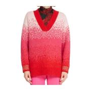 Dames Sweater Vest Silvian Heach , Red , Dames