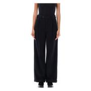 Zwarte Wijde Broek Melissa Pant A.p.c. , Black , Dames