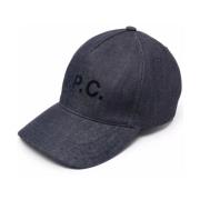 Eden Indigo Bedrukte Logo Pet A.p.c. , Blue , Unisex