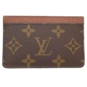 Pre-owned Canvas wallets Louis Vuitton Vintage , Brown , Dames