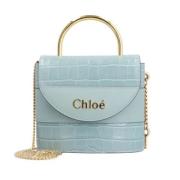 Pre-owned Fabric shoulder-bags Chloé Pre-owned , Blue , Dames