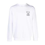 Dames Underbear Toy Sweatshirt Moschino , White , Dames