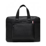 Messenger Tas Centrale Computer Stijlvol Tommy Hilfiger , Black , Here...