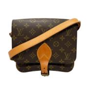 Pre-owned Canvas louis-vuitton-bags Louis Vuitton Vintage , Brown , Da...