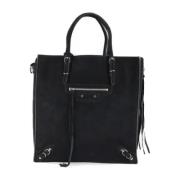 Pre-owned Leather balenciaga-bags Balenciaga Vintage , Black , Dames