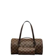 Pre-owned Leather louis-vuitton-bags Louis Vuitton Vintage , Brown , D...