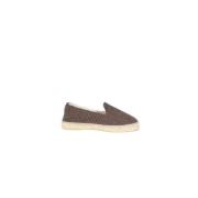 Raffia Espadrilles met 2cm Hak Manebí , Brown , Dames