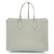 Pre-owned Fabric louis-vuitton-bags Louis Vuitton Vintage , White , Da...
