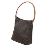 Pre-owned Canvas louis-vuitton-bags Louis Vuitton Vintage , Brown , Da...