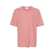 Roze Katoenen T-shirt Lichtgewicht Jersey Lardini , Pink , Heren