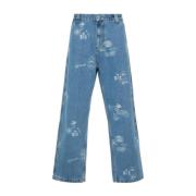 Stamp Pant Jeans Carhartt Wip , Blue , Heren