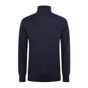 Merino Turtle Neck Sweater Calvin Klein , Blue , Heren